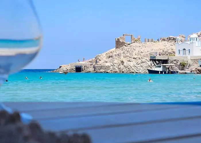 Semesterbostad Blu Intenso Boathouse Firopotamos